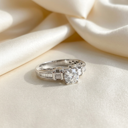 'Celeste' Diamond Engagement Ring - 0.85cts