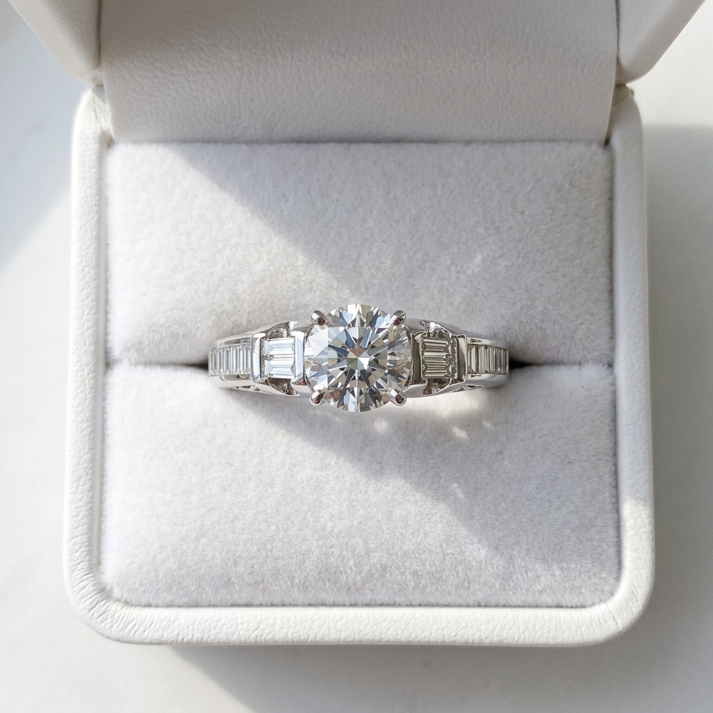 'Celeste' Diamond Engagement Ring - 0.85cts