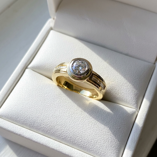 'Laura' Diamond Engagement Ring - 1.13cts