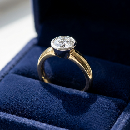'Tara' Diamond Engagement Ring - Round 1.13ct