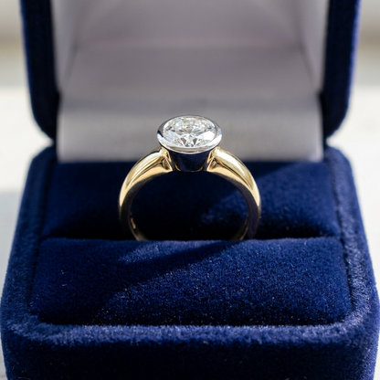 'Tara' Diamond Engagement Ring - Round 1.13ct
