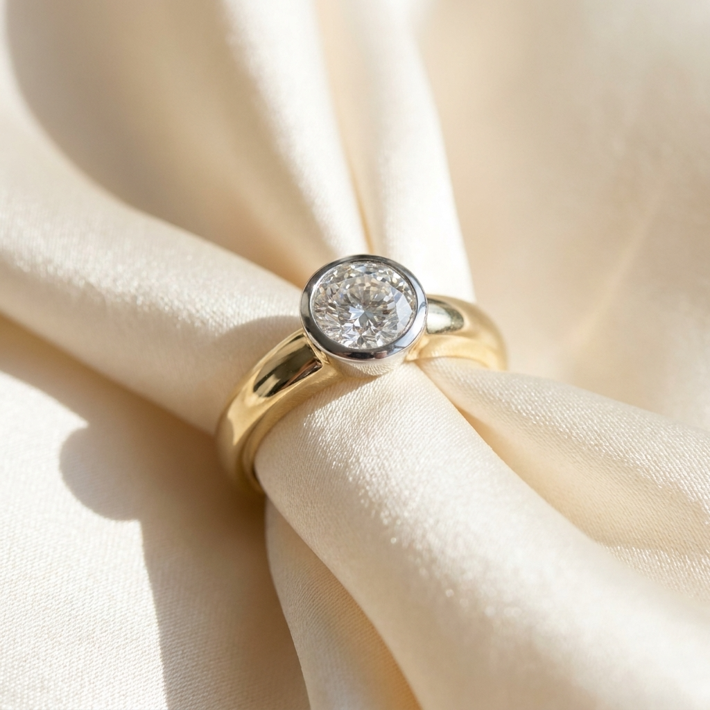 'Tara' Diamond Engagement Ring - Round 1.13ct
