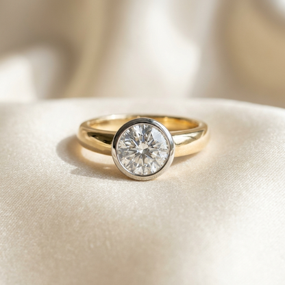 'Tara' Diamond Engagement Ring - Round 1.13ct