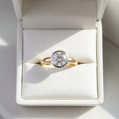 'Tara' Diamond Engagement Ring - Round 1.13ct