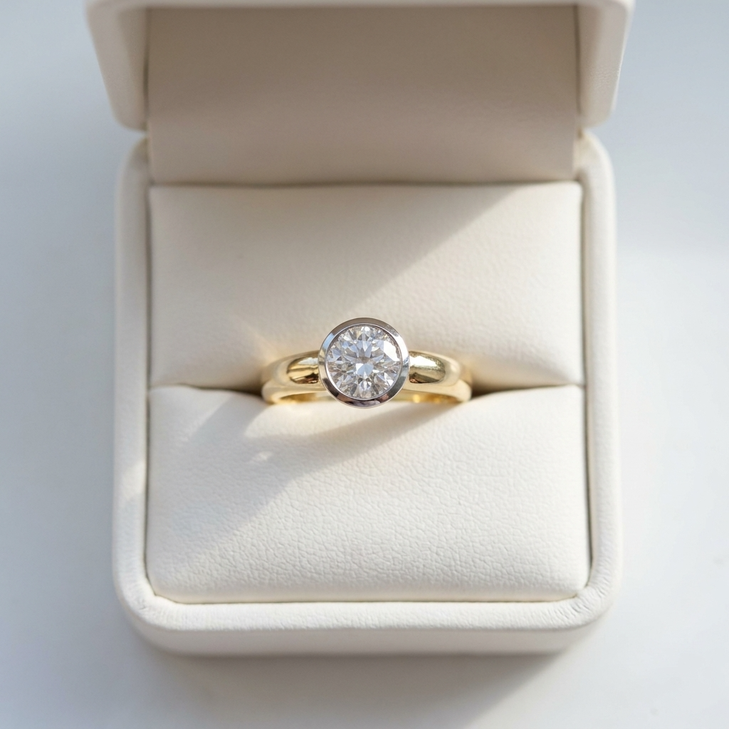 'Tara' Diamond Engagement Ring - Round 1.13ct