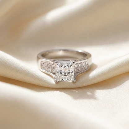 'Leyla' Diamond Engagement Ring - 1.66cts