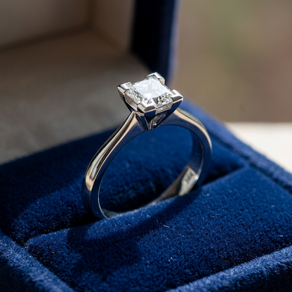 'Freida' Diamond Engagement Ring - Princess 0.50ct G VS2