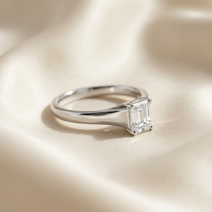 'Elessee' Diamond Engagement Ring - 0.91ct - E VS1