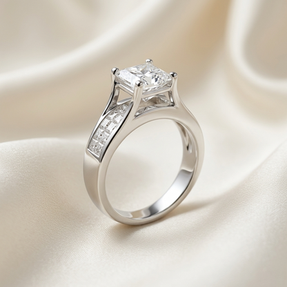 'Leyla' Diamond Engagement Ring - 1.66cts