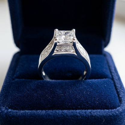 'Leyla' Diamond Engagement Ring - 1.66cts