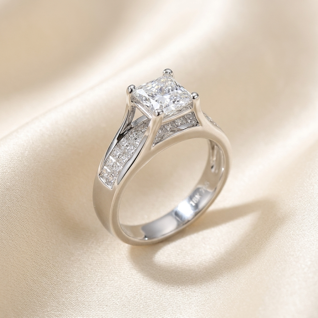 'Leyla' Diamond Engagement Ring - 1.66cts