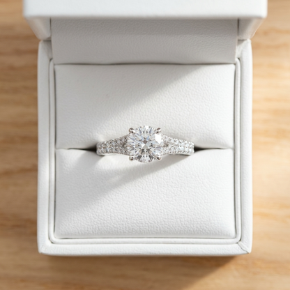 'Roxanne' Diamond Engagement Ring - 1.34cts