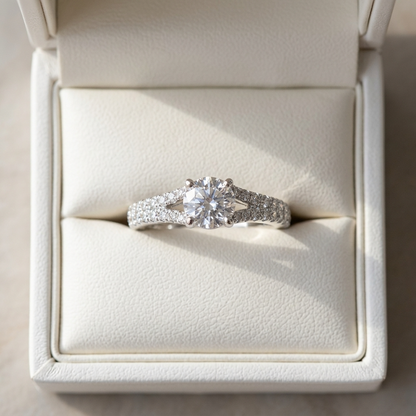 'Roxanne' Diamond Engagement Ring - 1.34cts