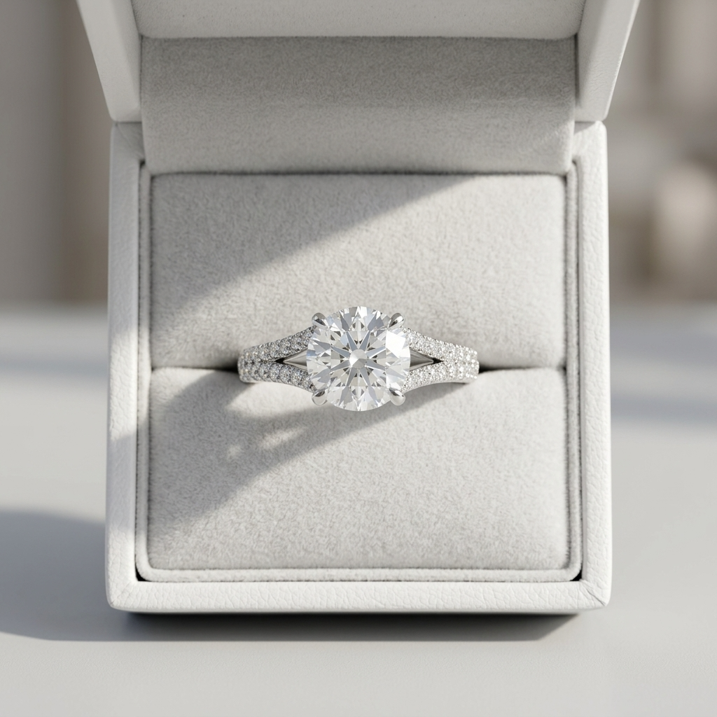'Roxanne' Diamond Engagement Ring - 1.34cts