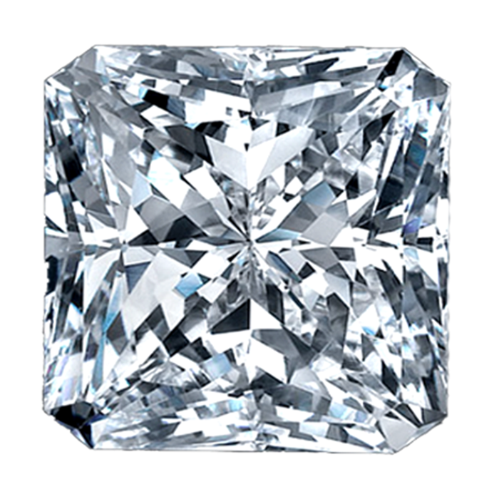 Radiant Cut Diamond 1.24ct - E VS1