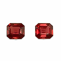Natural Vivid Red Spinels - 2.17 cts