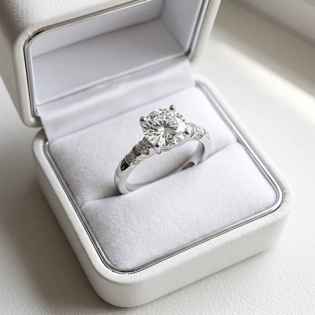 'Stephanie' Diamond Engagement Ring - 1.26cts