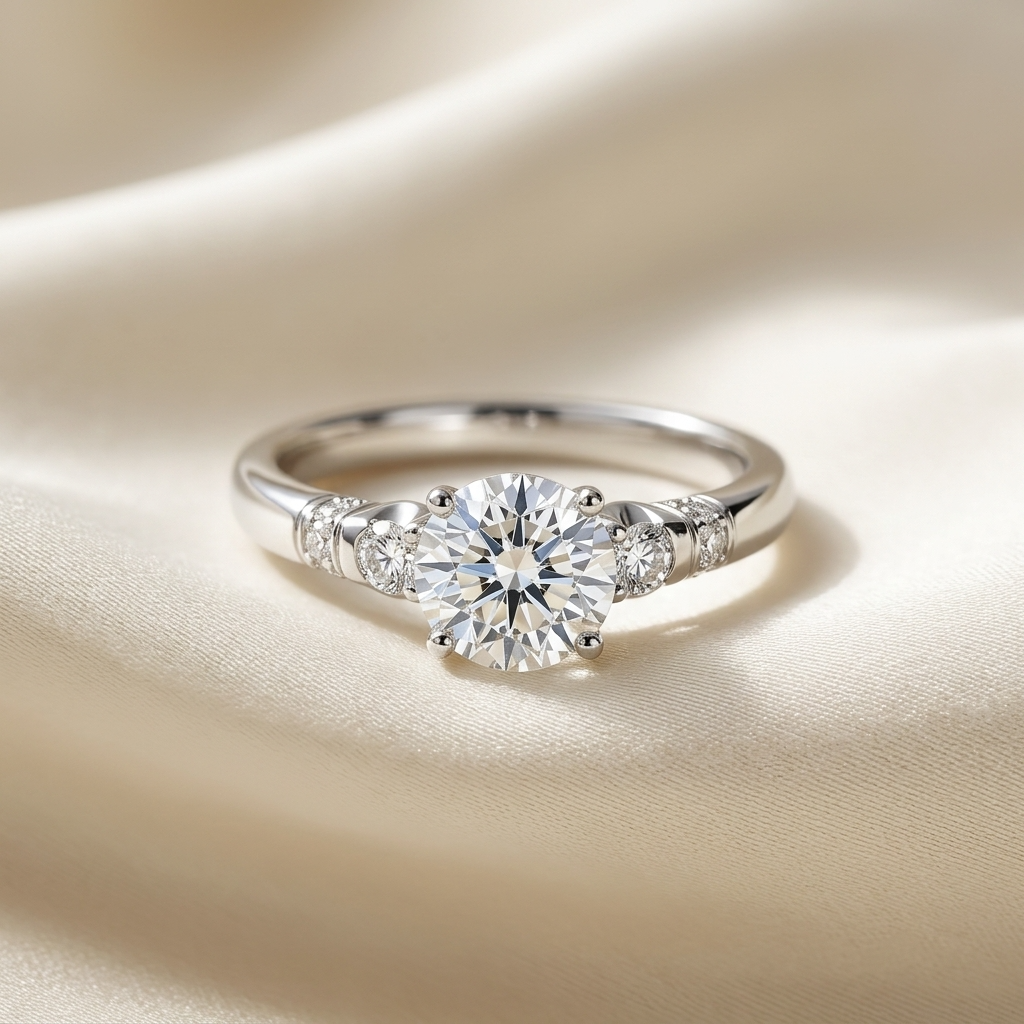 'Stephanie' Diamond Engagement Ring - 1.26cts