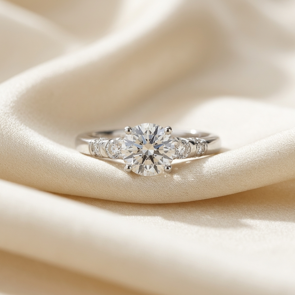 'Stephanie' Diamond Engagement Ring - 1.26cts