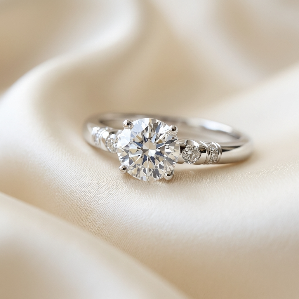 'Stephanie' Diamond Engagement Ring - 1.26cts