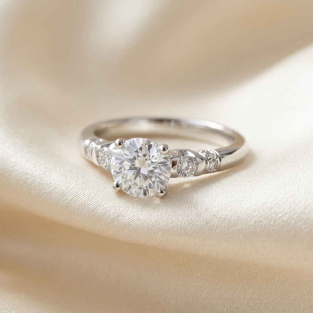 'Stephanie' Diamond Engagement Ring - 1.26cts