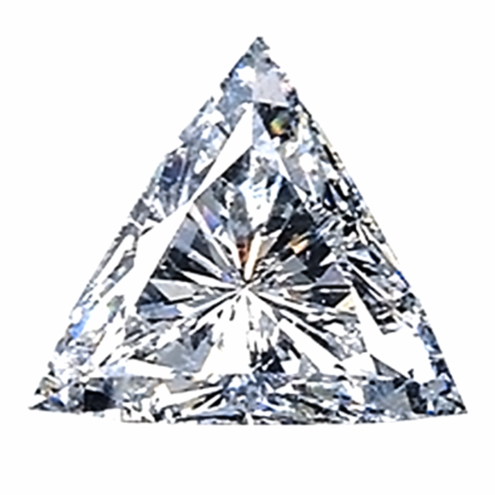 Trilliant cut diamond, 0.60ct F SI1 — Diamond Imports Australia. © Diamond Imports 2026