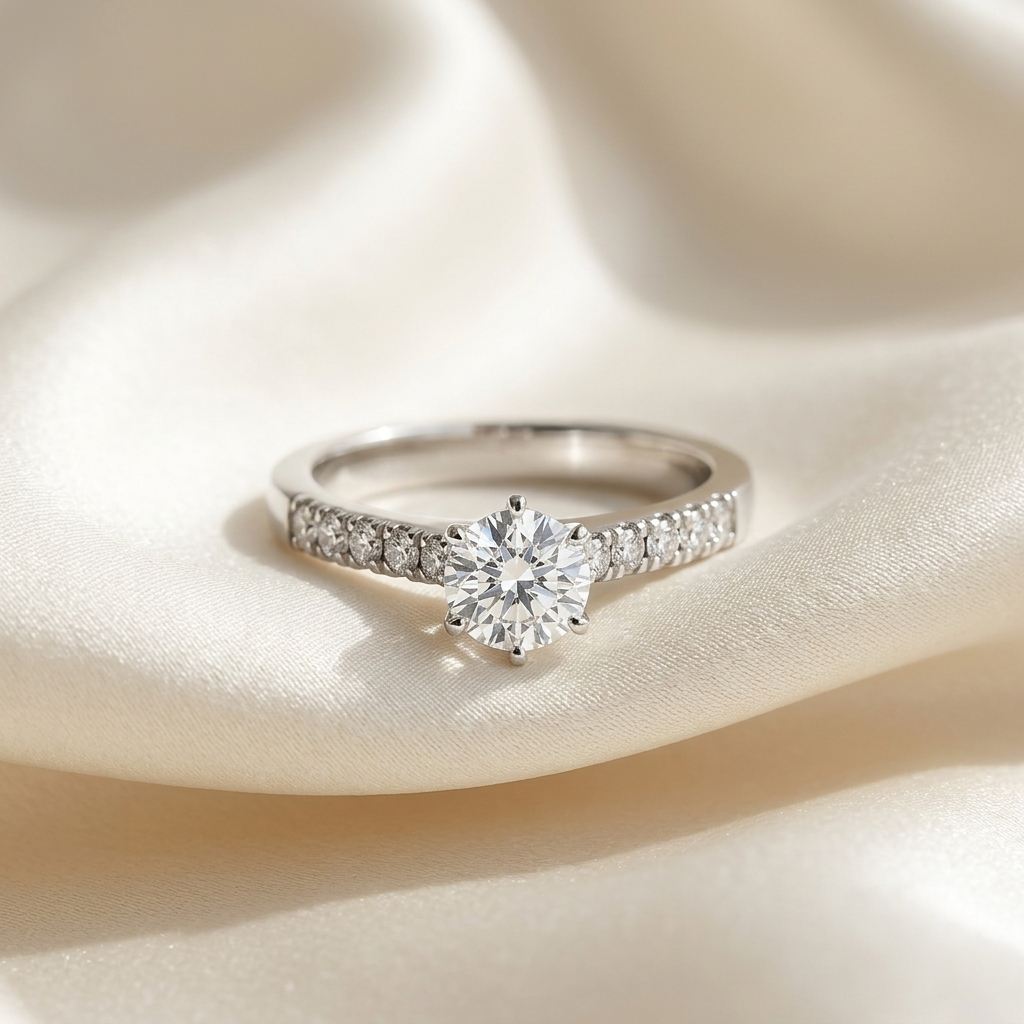 'Victoria' Diamond Engagement Ring - 1.06cts