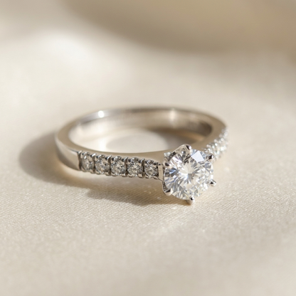 'Victoria' Diamond Engagement Ring - 1.06cts