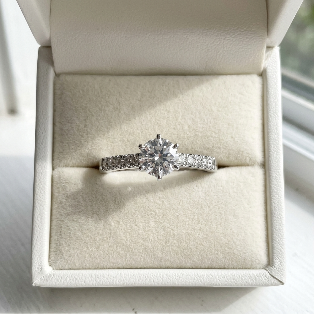 'Victoria' Diamond Engagement Ring - 1.06cts