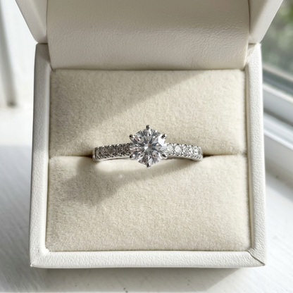 'Victoria' Diamond Engagement Ring - 1.06cts