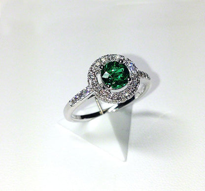 Emerald & Diamond Ring