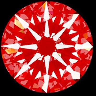 H & A RBC 1147 Round Diamond 0.61ct D VVS1