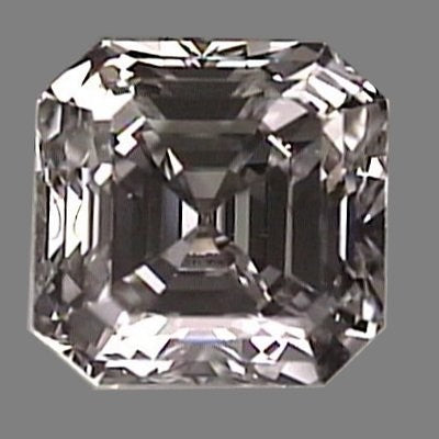Asscher cut diamond 0.91ct E VS1 - GIA certified