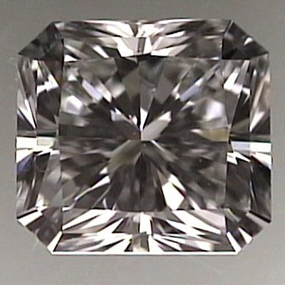 Radiant cut diamond