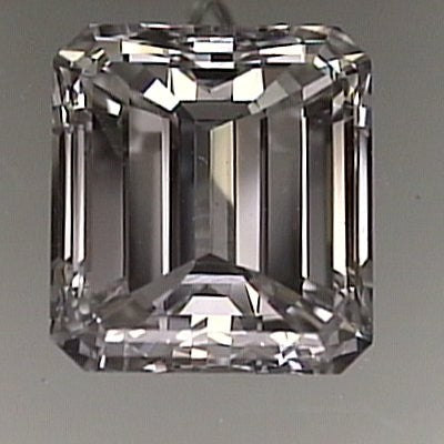 Emerald cut diamond