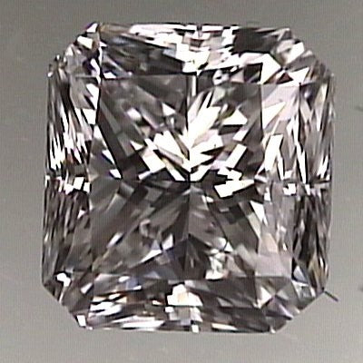 Radiant cut diamond