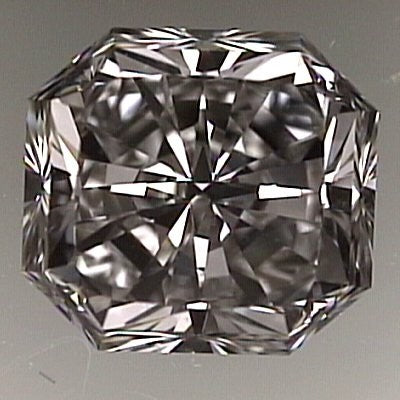 Radiant cut diamond