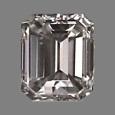 Emerald cut diamond