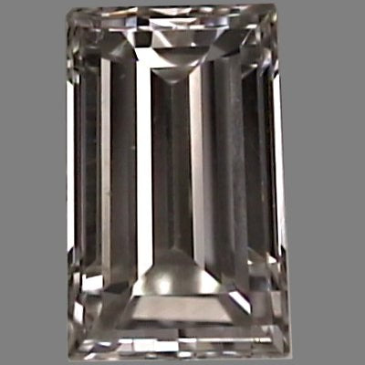 Baguette cut diamond, 0.42ct G VS2 — Diamond Imports Australia. © Diamond Imports 2026