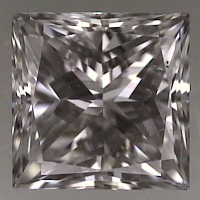 Princess cut diamond, 0.53ct E VS1 — Diamond Imports Australia. © Diamond Imports 2026