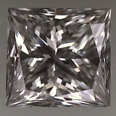 Princess cut diamond, 0.54ct G SI1 — Diamond Imports Australia. © Diamond Imports 2026