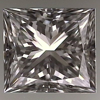 Princess cut diamond, 1.00ct E VVS2 — Diamond Imports Australia. © Diamond Imports 2026