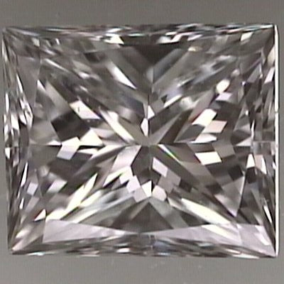 Princess cut diamond, 0.49ct F VVS2 — Diamond Imports Australia. © Diamond Imports 2026