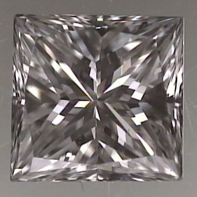 Princess cut diamond, 0.48ct E VVS2 — Diamond Imports Australia. © Diamond Imports 2026