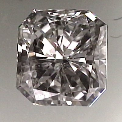 Radiant cut diamond