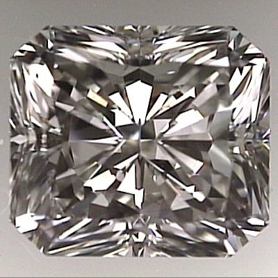 Radiant cut diamond