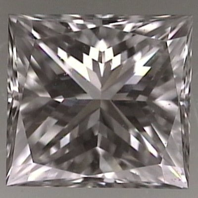 Princess cut diamond, 0.53ct F VVS2 — Diamond Imports Australia. © Diamond Imports 2026