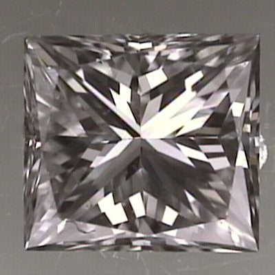 Princess cut diamond, 0.31ct E VVS2 — Diamond Imports Australia. © Diamond Imports 2026