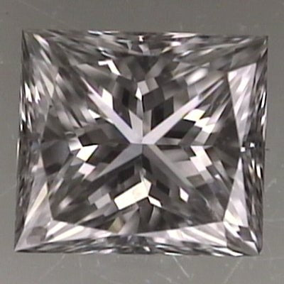 Princess cut diamond, 0.32ct F VS1 — Diamond Imports Australia. © Diamond Imports 2026