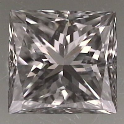 Princess cut diamond, 0.32ct F VS1 — Diamond Imports Australia. © Diamond Imports 2026
